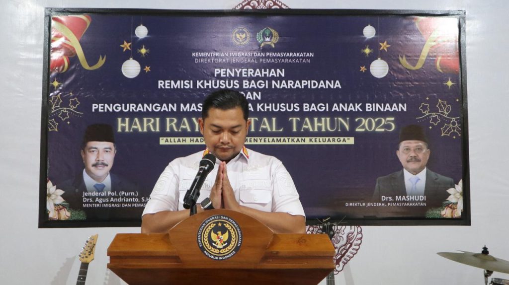Dua Warga binaan Rutan Klungkung Dapat Remisi Natal, Satu Orang Langsung Bebas
