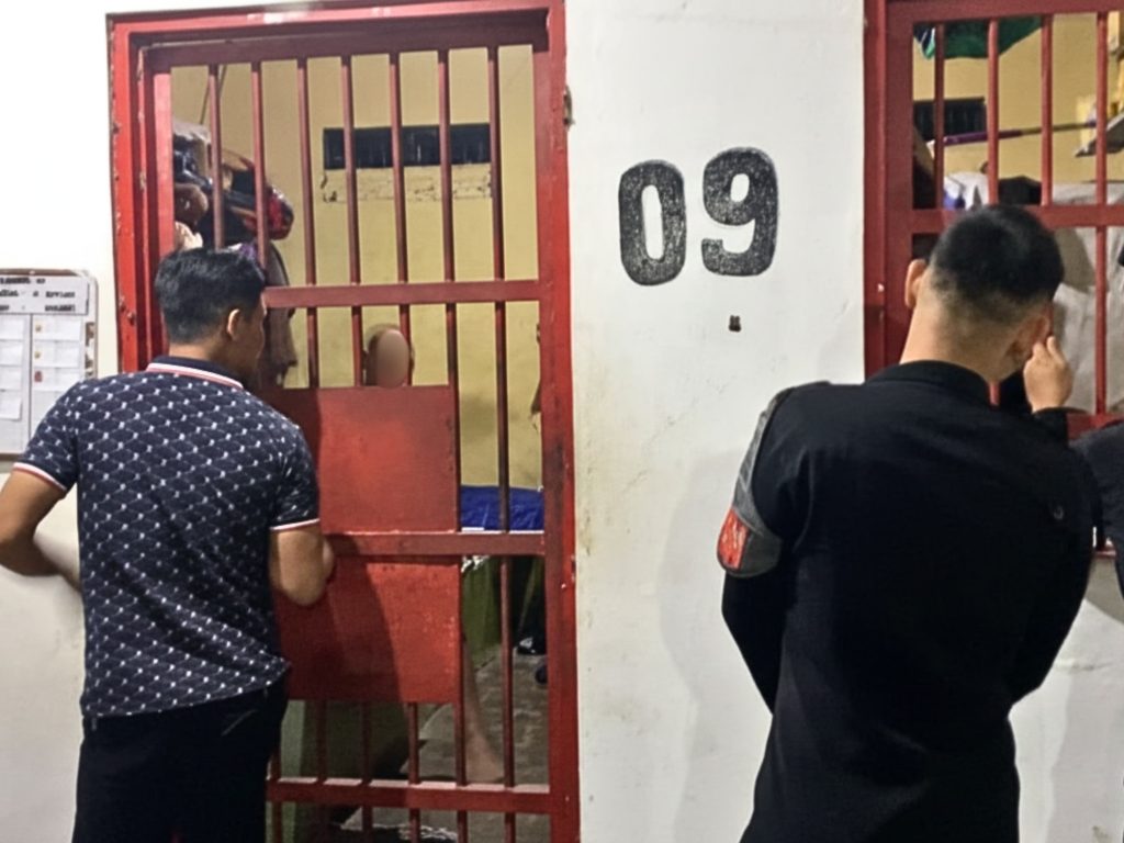 Perkuat Kewaspadaan dan Upaya Pencegahan, Rutan Tamiang Layang Gelar Trolling pada Dini Hari