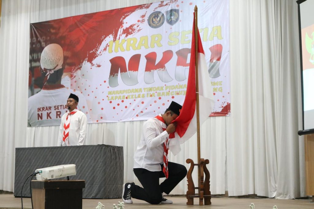 Dua Warga Binaan Pidana Kasus Teroris Lapas Banceuy Bandung Ucap Ikrar Setia ke NKRI
