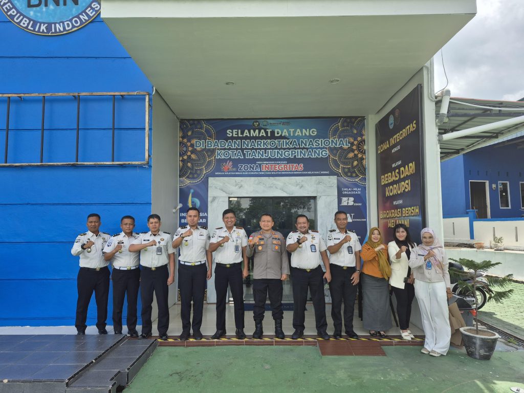 Lapas Tanjungpinang dan BNNK Perkuat Sinergitas Untuk Pencegahan dan Peredaran Narkoba
